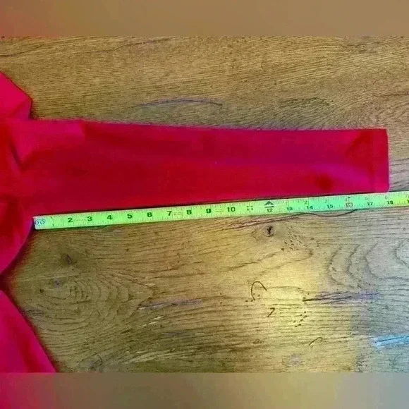 Catherine Malandrino Red Zip Back Top Shirt Blouse Unique Size Small - Picture 12 of 13